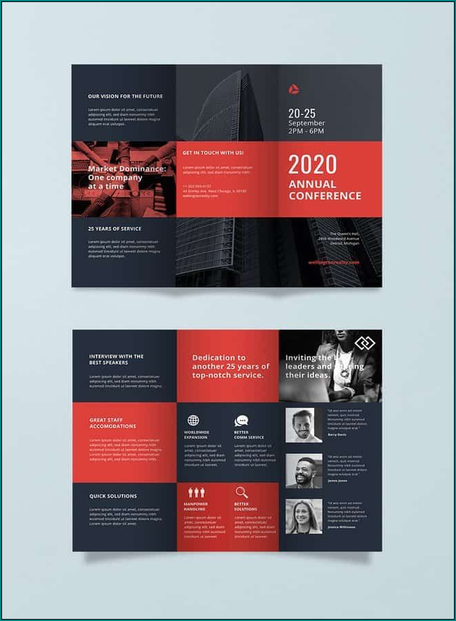 Example of Company Brochure Template